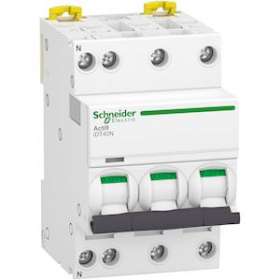 Acti9 iDT40N - disjoncteur modulaire - 3P+N C 10A 6000A/10kA|Schneider Electric-SCHA9P24710