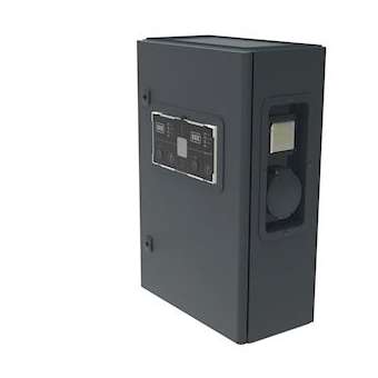 Borne 2 VE triphasée Green'up Premium avec protection 22kW Mode 2/3 métal|Legrand-LEG058015