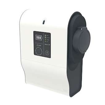 Borne VE triphasée Green'up Premium avec lecteur RFID 22kW Mode 3 plastique|Legrand-LEG059007