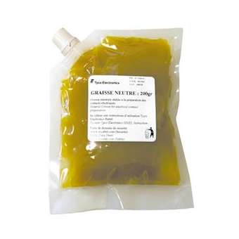 Poche Graisse Neutre 200 grammes pour le brossage des conducteurs alu-6739347|TE Connectivity ( Ex Tyco Simel )-TYS001087