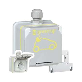 Prise saillie Green'up Access véhicule électrique Modes 1/2 IP66 IK08 16A 230V|Legrand-LEG090471