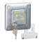 Prise Green'up Access - 3,2 kVA - Mode 2 - IP55-IK10 - encastré volet verrouillé