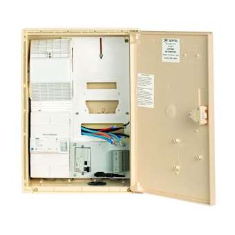 Coffret S20 Tri+N + DB 10/30 A 500 mA S + Inter Diff 4x63A-30 mA + bornier|Seifel-SEI80000