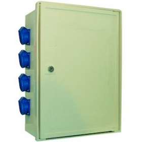 Coffret S20 + 8 prises Mono 16 A IP 44|Seifel-SEI28084