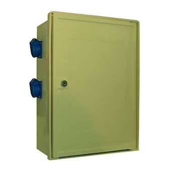 Coffret S20 + 4 prises Mono 16 A IP 44|Seifel-SEI74830