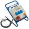 Coffret d'alimentation mobile 3 MONO + TRI + pied