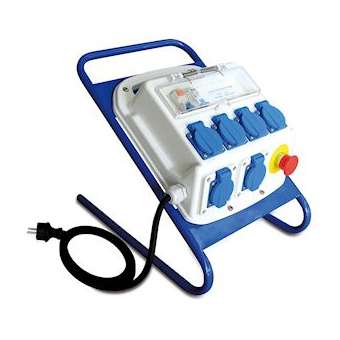 Coffret d'alimentation mobile 6 prises + pied|Michaud-MIHP525