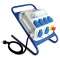 Coffret d'alimentation mobile 6 prises + pied