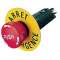 Bouton arrêt d'urgence pour coffret prises BP ¿AU'|Seifel-SEI39036