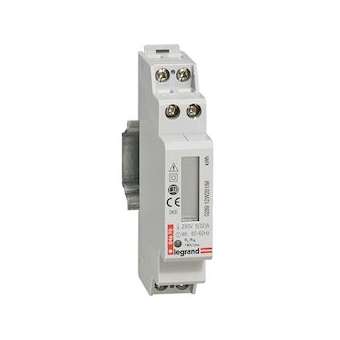 Compteur monophasé EMDX³ non MID racc direct 32A sortie impulsions - 1 module|Legrand-LEG004670