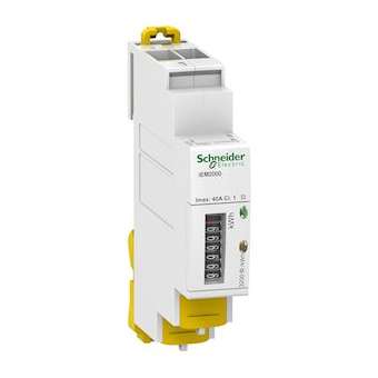 Acti9 iEM - compteur d'énergie mono - 40A - MID|Schneider Electric-SCHA9MEM2000