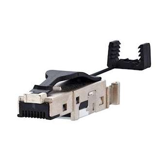 PLUG RJ45 CAT6 CONNEX RAPIDE CLASS EA|Metz Connect-BTE1401405012I