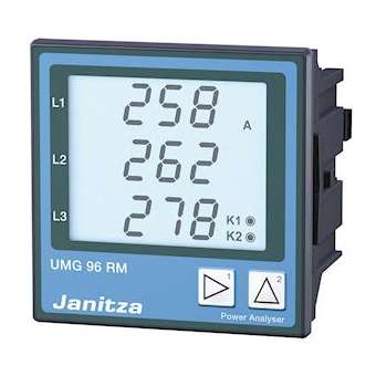 Centrale de mesure tri/tétra UMG 96RM-E 256 Mo de mémoire comm. RS485 Modbus Eth|Polier ingenierie-POI5222062
