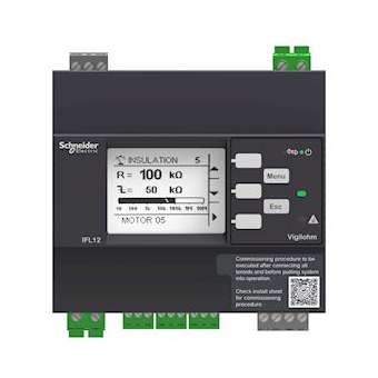 Vigilohm - localisateur auto d'isolement avancé - 12 voies - 110-440VCA/CC|Schneider Electric-SCHIMDIFL12MC