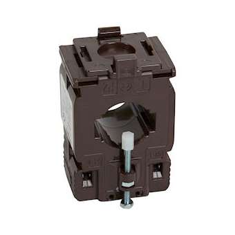 Transformateur de courant fermé 400/5 pour barre ou câble D27mm 10 VA|Legrand-LEG412112