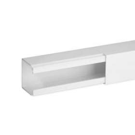 Goulotte de distribution non cloisonnable TA-E 40x40 1 compartiment blanche|Iboco-IBOB00324