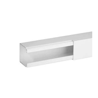 Goulotte de distribution non cloisonnable TA-E 40x40 1 compartiment blanche|Iboco-IBOB00324