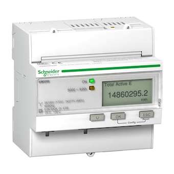 Acti9 iEM - compteur d'énergie classe 0,5s - tri - TI|Schneider Electric-SCHA9MEM3200