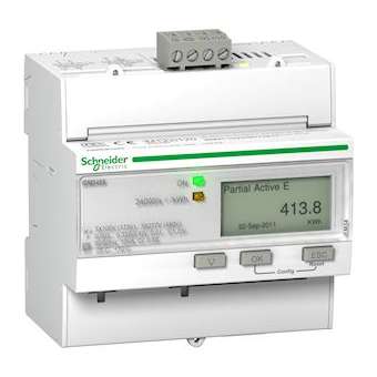 Acti9 iEM - compteur tri TI souples U018 - multitarif - alarme kW - Modbus|Schneider Electric-SCHA9MEM3555