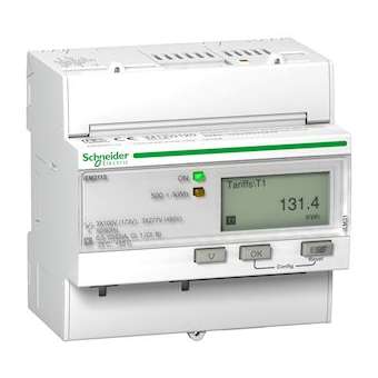 Acti9 iEM - compteur d'énergie tri - 63A - multi-tarif - MID|Schneider Electric-SCHA9MEM3115