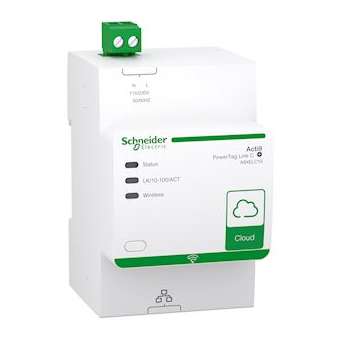 PowerTagLink C - interface Ethernet - RF - 20capteurs PowerTag - app smartphone|Schneider Electric-SCHA9XELC10