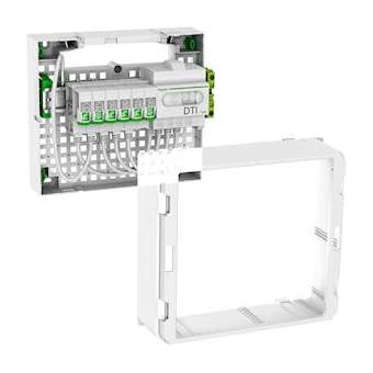 LexCom Home - coffret communication grade 2TV - 6xRJ45 cat6 ext. à 7 - 13M 1R|Schneider Electric-SCHVDIR390026