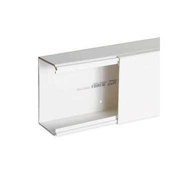 Goulotte de distribution non cloisonnable TA-E 100x60 1 compartiment blanche|Iboco-IBOB00327