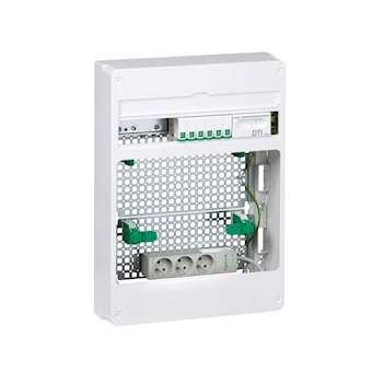 LexCom Home - coffret Grade 2TV Box Essential - 6xRJ45 cat 6 - Resi9 18M 3R|Schneider Electric-SCHVDIR390042