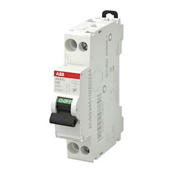 SN201L Disjoncteur modulaire - 1P+N - 32A - courbe C - 4500A/6kA - peignable|ABB-ABB470241