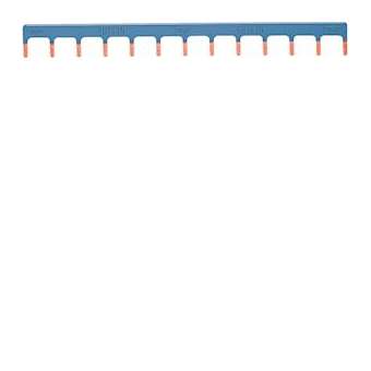 Barre de pontage 1P 63A languette 10mm² bleu 12M|Hager-HAGKB963N