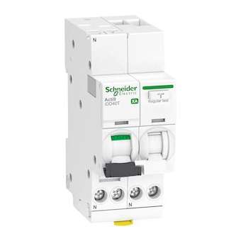 ACTI9 iDD40T XA - disjoncteur différentiel auto - 1P+N C 10A 4500A/6kA 30mA AC|Schneider Electric-SCHA9DP2610