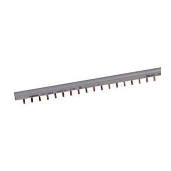 Peigne d'alimentation 2P HX³ traditionnel pour bornes à vis -longueur 56 modules|Legrand-LEG404939