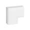 Angle plat pour Optima TM 34x16 blanc