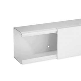 Goulotte de distribution non cloisonnable TA-E 80x60 1 compartiment blanche|Iboco-IBOB00326