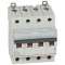 Disjoncteur DX³ 6000 -vis/vis- 4P- 400V~-40A-courbeC-peigne HX³ trad 4P - 4M