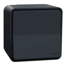 Mureva Styl - Va et vient - saillie - IP55 - IK08 - connexion auto - gris|Schneider Electric-SCHMUR35021