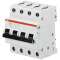 Disjoncteur S204M 4P 32A Courbe C Raccordement à vis - 15KA (4Modules)