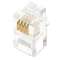 Lot de 10 connecteurs modular 4 points / 4 contacts CAT3