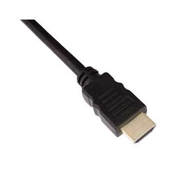 Cordon vidéo HDMI 1.4 high speed avec Ethernet A/A 2 m (noir)|Gigamedia-GGMCORDHDMI2M