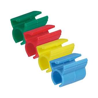 Kit de 200 bagues couleurs clipsables pour repérage des cordons RJ45 LCS³|Legrand-LEG051890