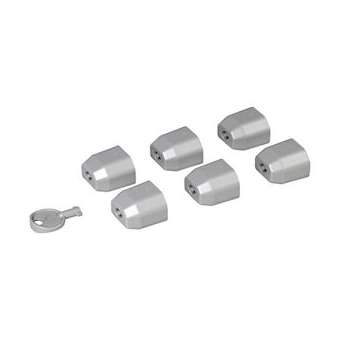 Jeu de 6 obturateurs pour prise C13 et 1 clé pour PDU|Legrand-LEG646894