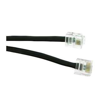 Cordon téléphonique 2 paires UTP RJ45 - RJ11 6P4C 10 m|Gigamedia-GGMCORJ114510M