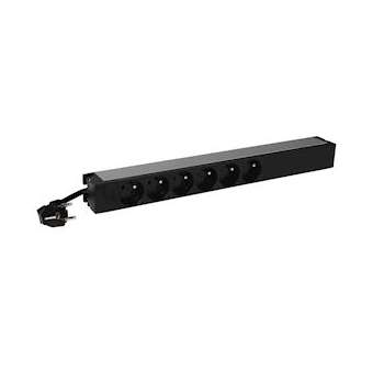 PDU standard 19pouces 1U LCS³ 6x2P+T et cordon 3m avec fiche 2P+T 16A|Legrand-LEG646805