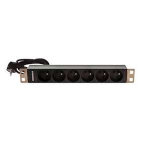 Bandeau de prise UTE 14' 6 PC|Gigamedia-GGMSOB6PN
