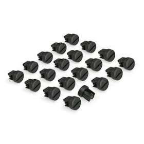 Lot de 50 clips de fixation 1/4 de tour|Gigamedia-GGMSOCLIP50N