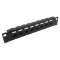 Panneau 8 ports Cat6 UTP - Noir