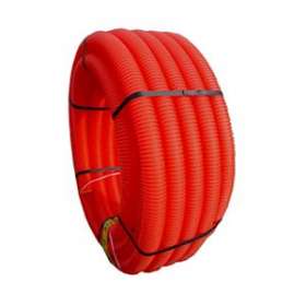 JANOFLEX 63 rouge protection des câbles électriques couronne ø63mm 25m|Elydan-JAN2071