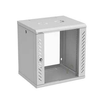 Coffret 19' MODULBOX 12 U prof 500 mm - Gris|Gigamedia-GGMCOF12U2P5MG