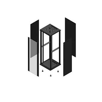 Baie de câblage 19' GIGARACK Série 70 36 U 600 x 600|Gigamedia-GGMEL3666N