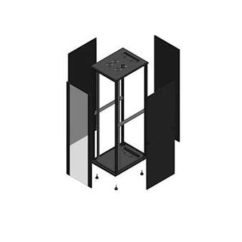 Baie de câblage 19' GIGARACK Série 70 42 U 600 x 800|Gigamedia-GGMEL4268N